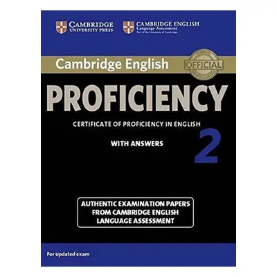 Cambridge English Proficiency 2 Student´s Book with Answers - kolektiv autorů