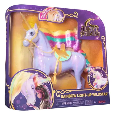 Unicorn academy světelný jednorožec Wildstar 28 cm - Spin Master