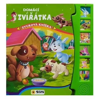 Domácí zvířátka - Zvuková knížka - kolektiv