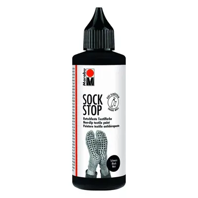 Marabu Sock Stop Protiskluzová barva - černá 90ml