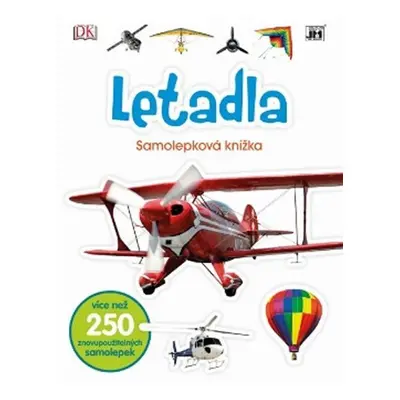 Letadla - Samolepková knížka