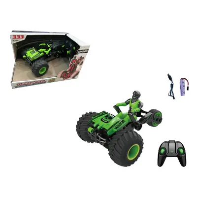 RC tříkolka 2.4G zelená - Alltoys