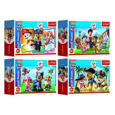 Minipuzzle 54 dílků Paw Patrol/Tlapková Patrola - Trefl