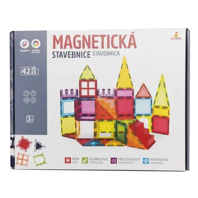 Magnetická stavebnice 42ks - Alltoys