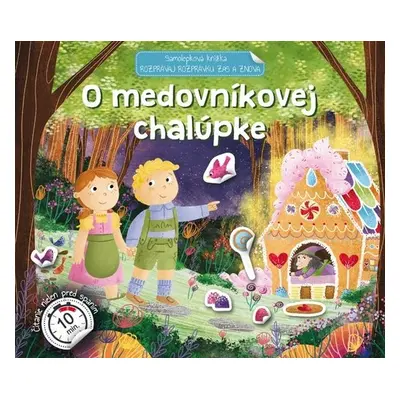 Samolepková knižka O medovníkovej chalúpke