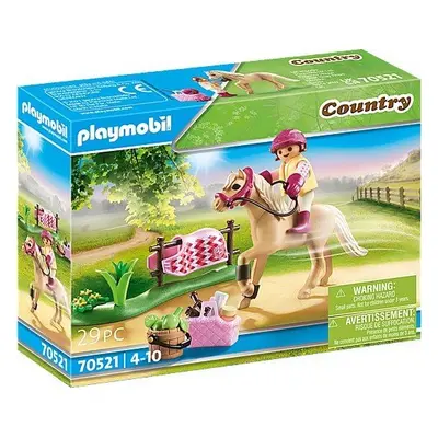 Sada Německý jezdecký poník - Playmobil