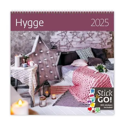 Kalendář nástěnný 2025 - Hygge