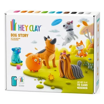 Hey Clay kreativní sadas - Dog story - TM Toys