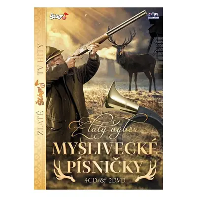 Šlágr hit - Zlatý výběr - Myslivecké písničky - 4 CD + 2 DVD