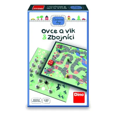 Ovce a vlk & Zbojníci - cestovní hra - Dino