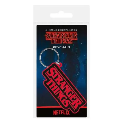 Klíčenka gumová Stranger Things - logo - EPEE