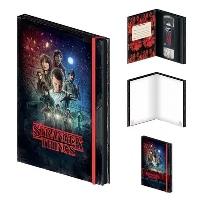 Stranger Things Zápisník premium - VHS - EPEE