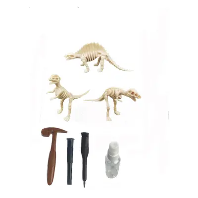 Archeologický set – dinosauři -Spinosaurus / Tyrannosaurus Rex / Signal Raptor - Alltoys