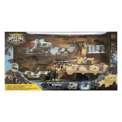 Velká vojenská sada tank - Alltoys