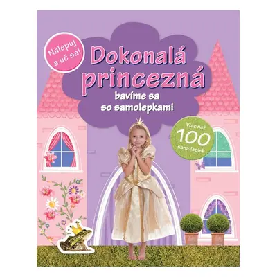 Dokonalá princezná bavíme sa so samolepkami