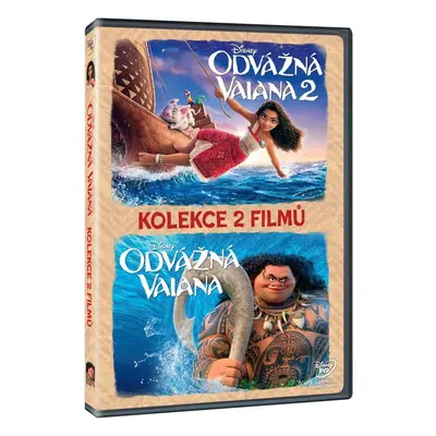 Odvážná Vaiana kolekce 1+2 2DVD