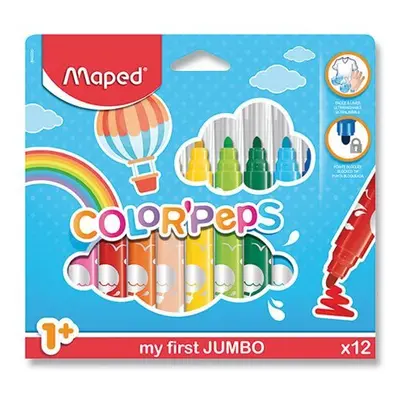 Maped - Fixy Color´ Peps Early Age Jumbo 12 ks