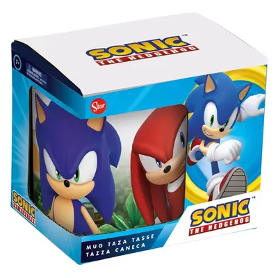 Sonic Hrnek keramický - Sonic, Tails a Knuckles 315 ml - EPEE