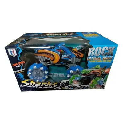 RC auto žralok modré - Alltoys