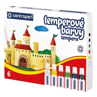 Centropen temperové barvy 9550 12 ml - 6 ks