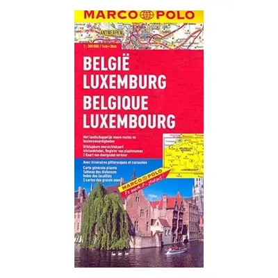 Belgie/Lucembursko/mapa 1:300T MD