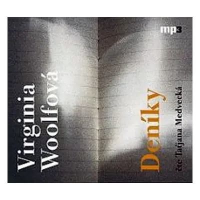 Deníky - CD mp3 - Virginia Woolf