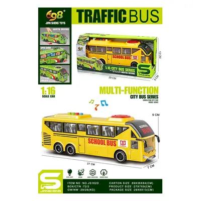 Autobus školní žlutý 1:16 - Alltoys