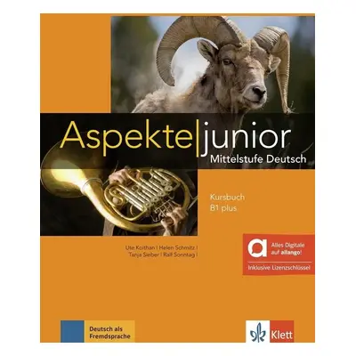 Aspekte junior 1 (B1+) – Hybride Ausgabe – Lehrbuch + MP3 allango.net + Lizenz (24 Monate) - Ute