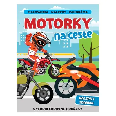 Motorky na ceste panoráma