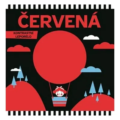 Červená - Kontrastné leporelo