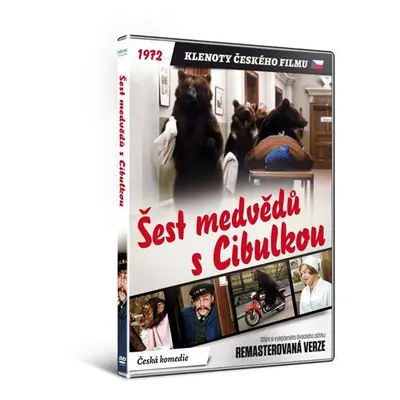 Šest medvědů s Cibulkou DVD (remasterovaná verze)