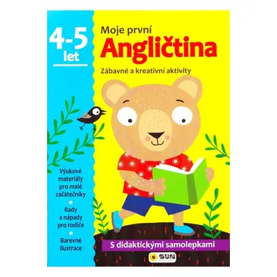 Angličtina - 4-5 roky - samolepky (Moje první angličtina)