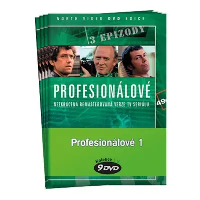 Profesionálové 1. - kolekce 9 DVD