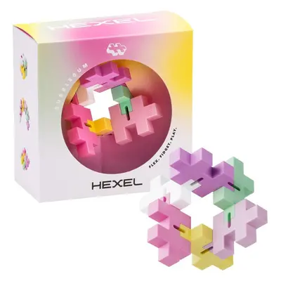 Plus-Plus Hexel Bubblegum - EPEE