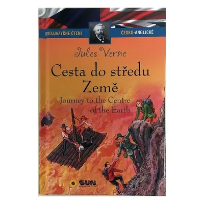 Cesta do středu země - Dvojjazyčné čtení Č-A - Jules Verne