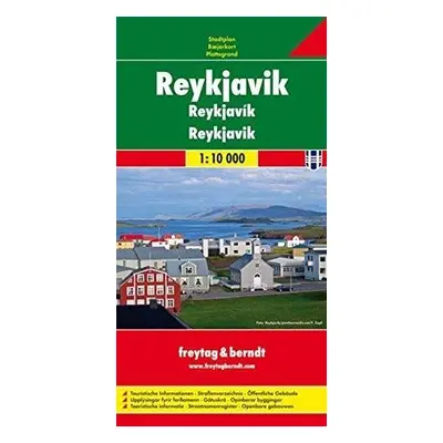 PL 125 Reykjavík 1:10 000 / plán města