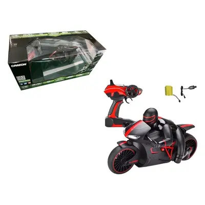 RC motorka 2.4G červené - Alltoys