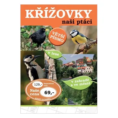 Křížovky - Naši ptáci