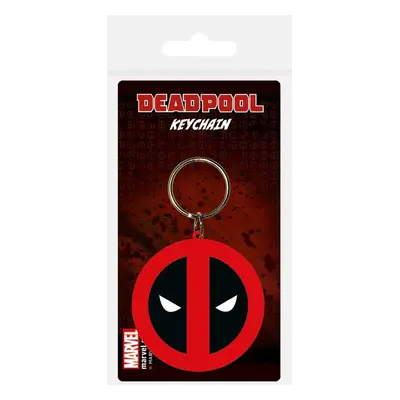 Klíčenka gumová, Deadpool logo - EPEE