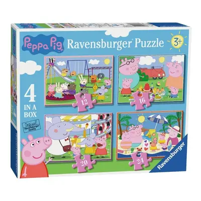 Puzzle Prasátko Peppa 4v1