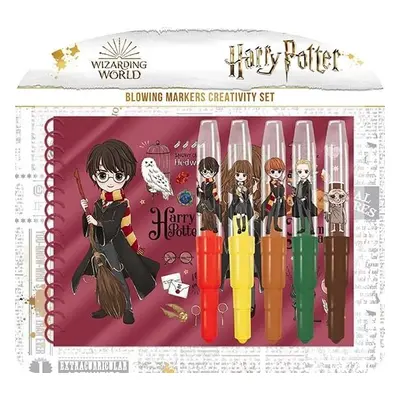 Harry Potter - Set s foukacími fixy a notesem