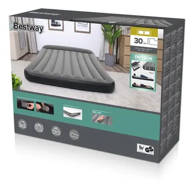 Nafukovací matrace Air Mattress Queen 2.03m x 1.52m x 30cm se zabudovanou pumpou - Alltoys Bestw