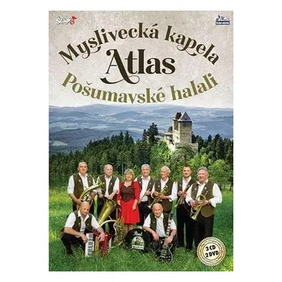 Pošumavské halali - 3 CD + 2 DVD - kapela Atlas Myslivecká