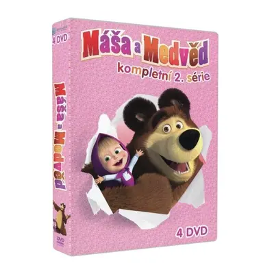 Máša a medvěd 5-8, kolekce 4 DVD