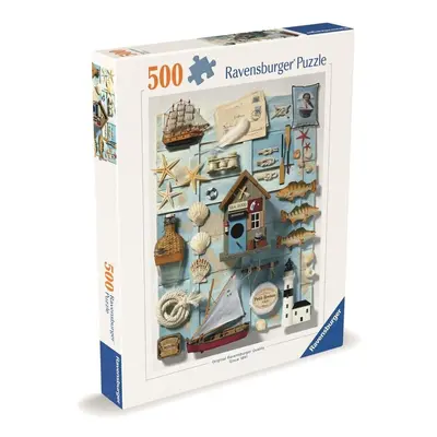 Puzzle Plážová koláž 500 dílků