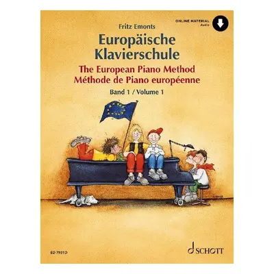 Evropská klavírní škola I. / Europäische Klavierschule I. (německy) - Fritz Emonts