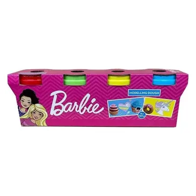 Modelína Barbie 4x140 g - Alltoys