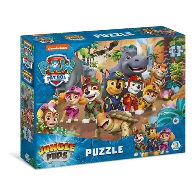 Puzzle Tlapková patrola: Jungle Pups 60 dílků