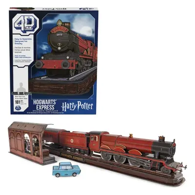 Puzzle Harry Potter Bradavický expres 4D - Spin Master Harry Potter