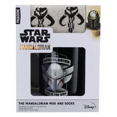 Dárkový set Mandalorian - hrnek 300 ml + ponožky - EPEE